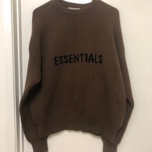 Essentials Crewneck Knit Sweater